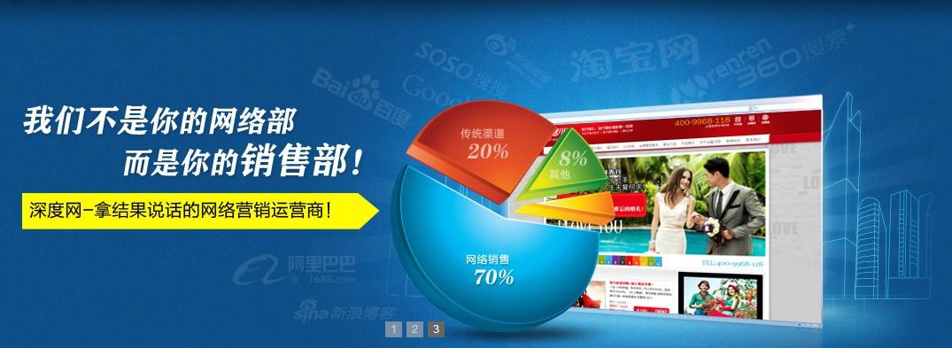 營銷型網站建設