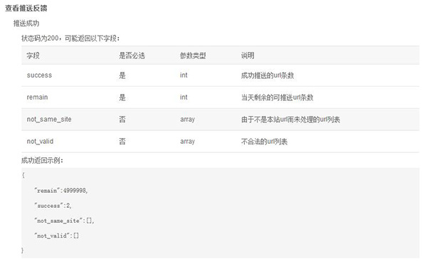 鏈接提交工具自動提交推送成功的狀態