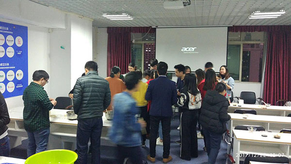 吃餃子現(xiàn)場