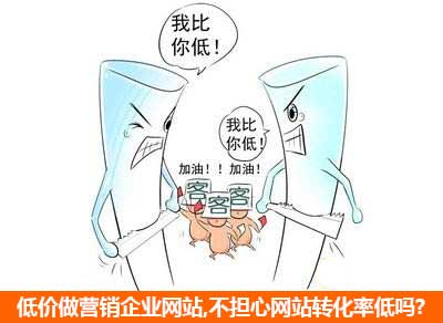 低價(jià)做營(yíng)銷企業(yè)網(wǎng)站存在的局限