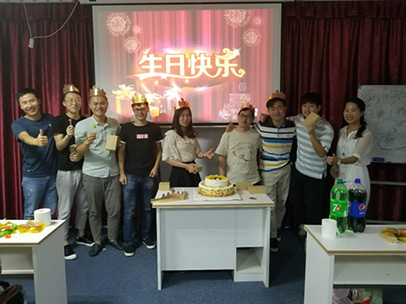 深度網壽星集體合影